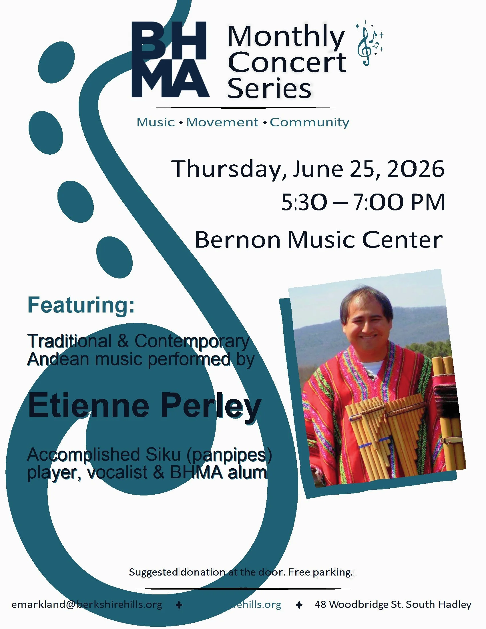 Etienne performing at BHMA!