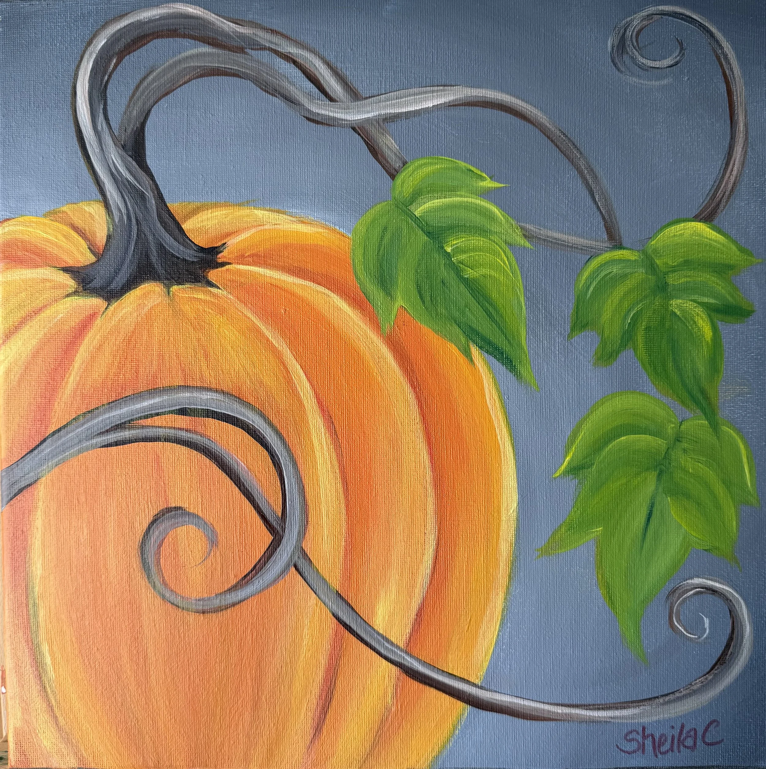 Paint & Sip Night: FALL PUMPKIN