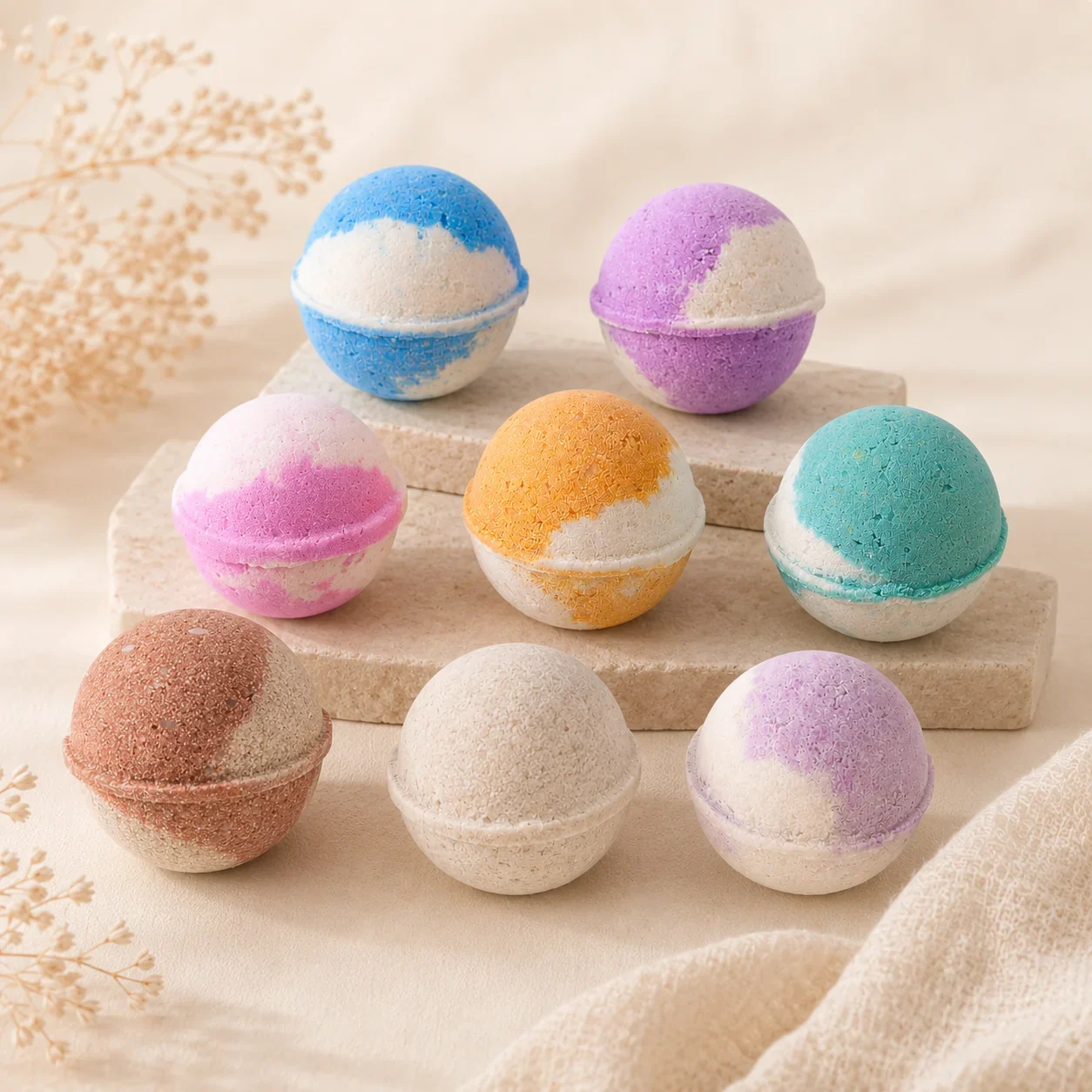 Create Fizzy Bath Bombs