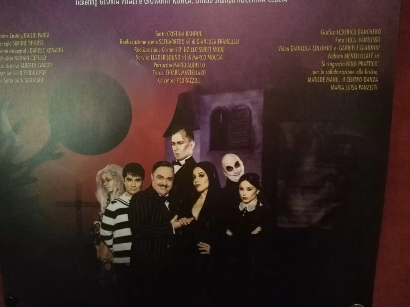 La Famiglia Addams il musical