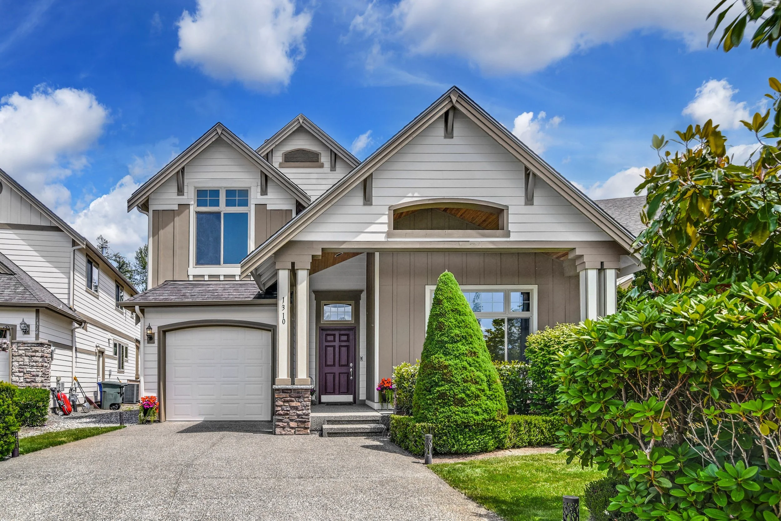 Sammamish Washington home curb appeal before listing for sale
