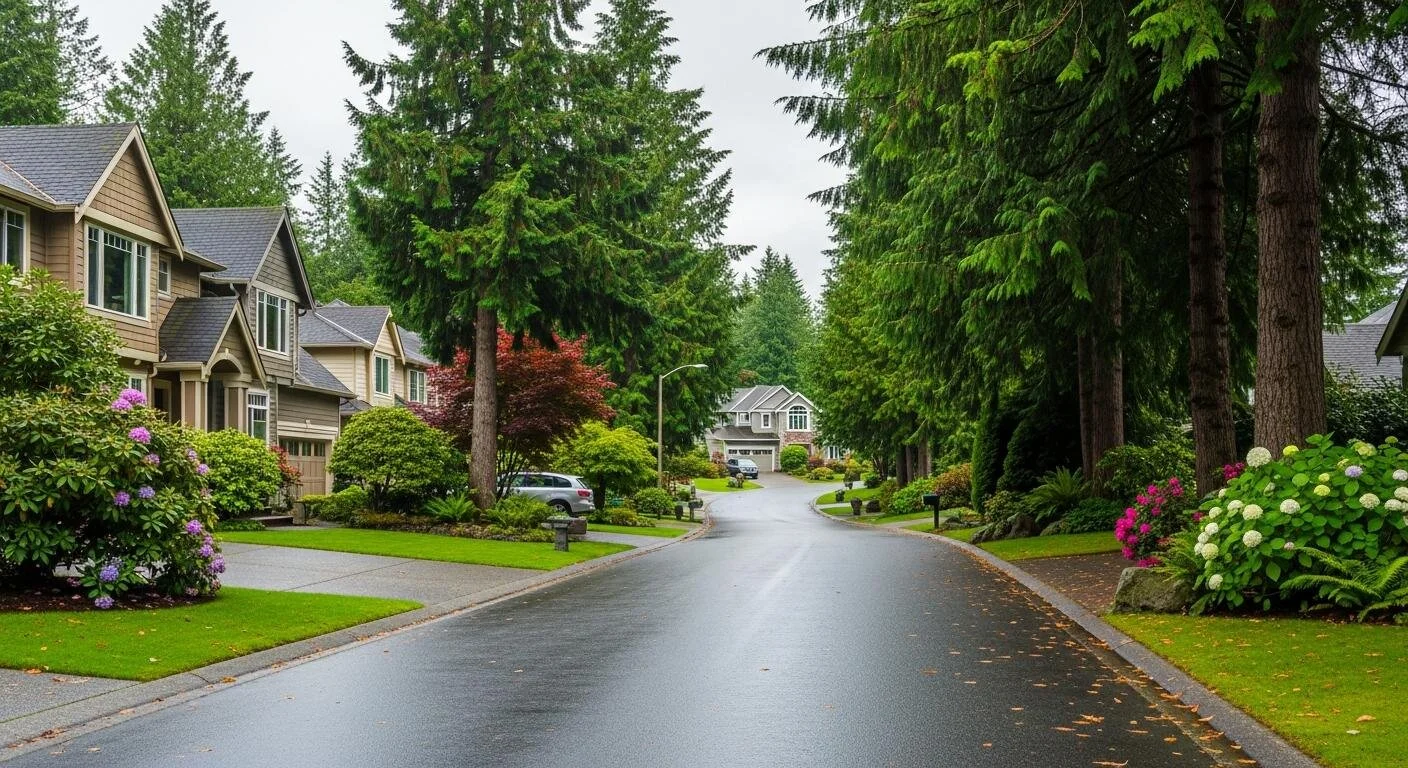 Inglwood Eastlake neighborhood homes in Sammamish, Washington
