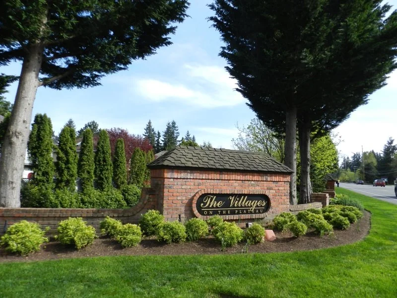 Parks and trails in The Villages neighborhood Sammamish Washington