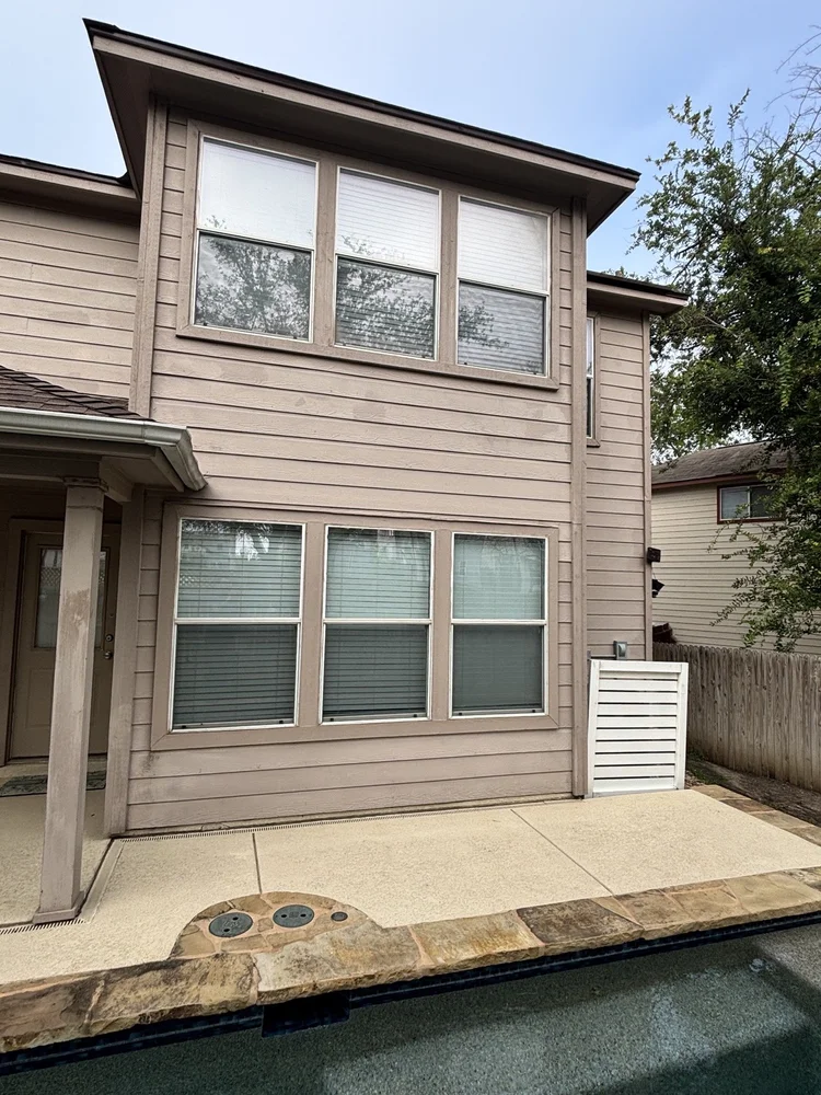 After window replacement project