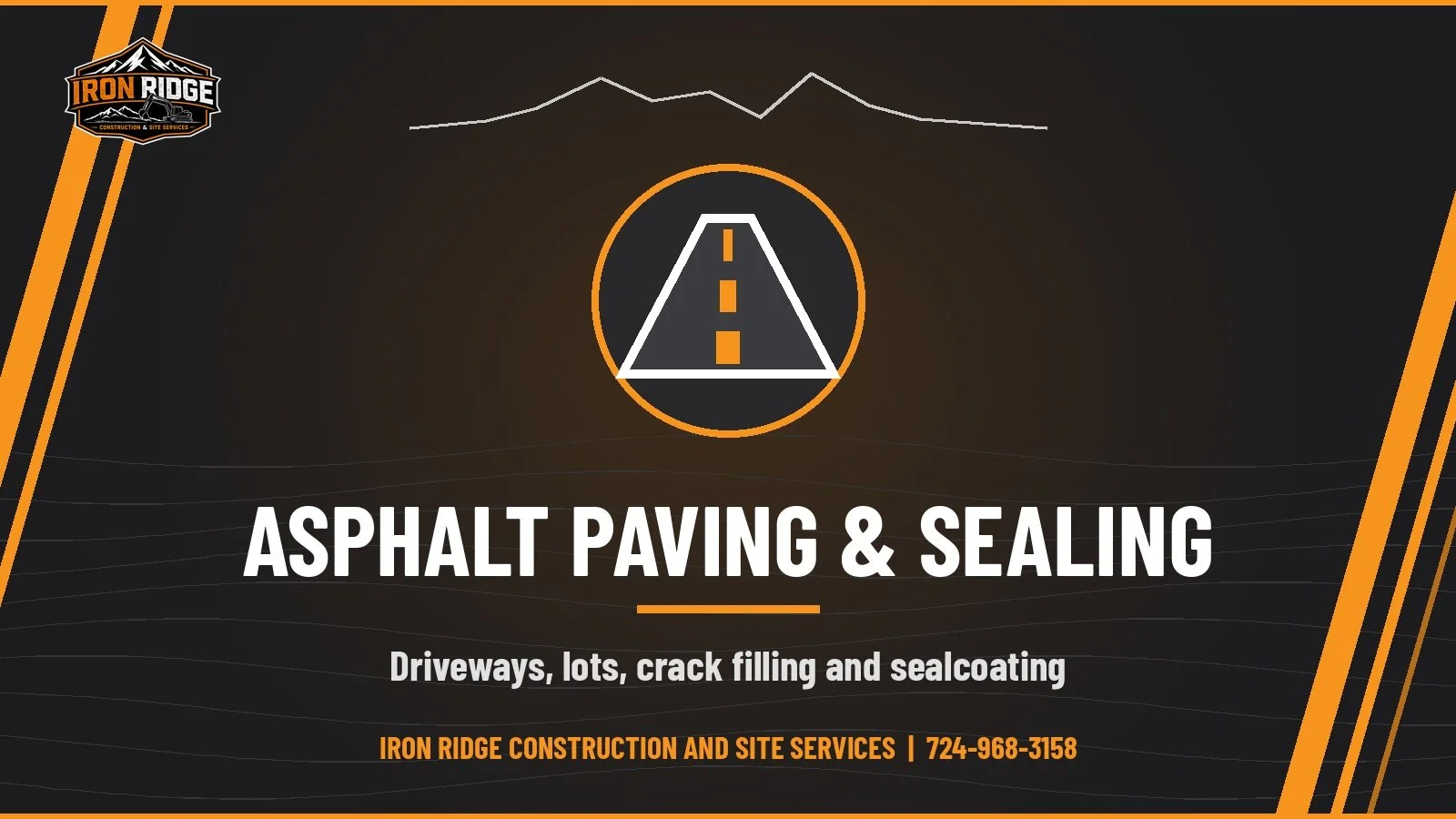 Asphalt paving and sealing