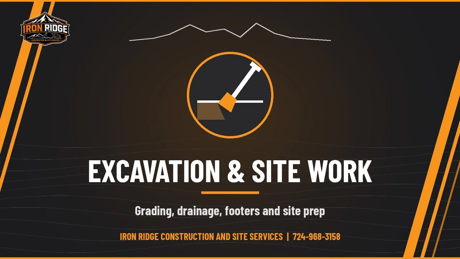 Excavation and site work