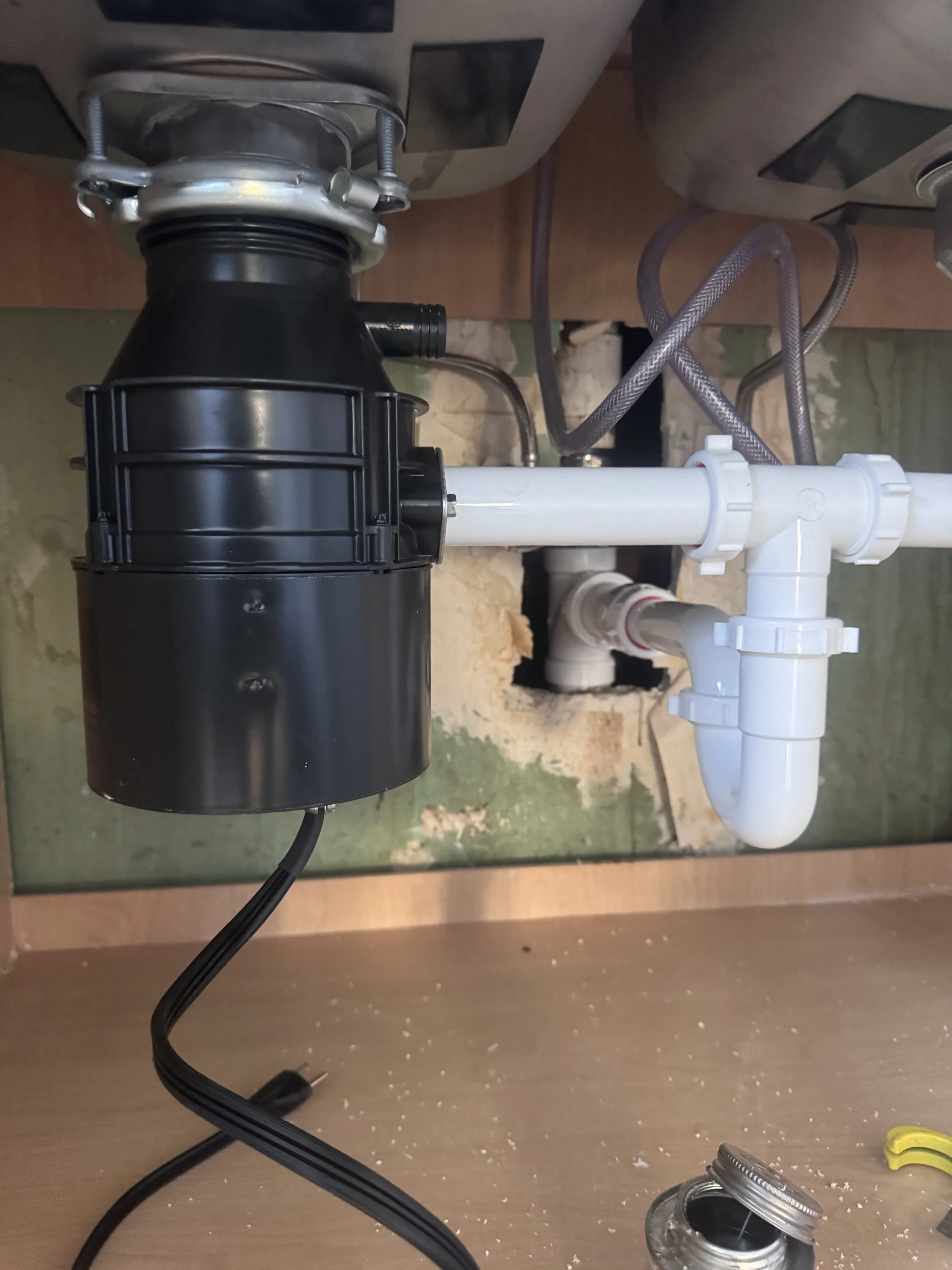 Garbage Disposal Install