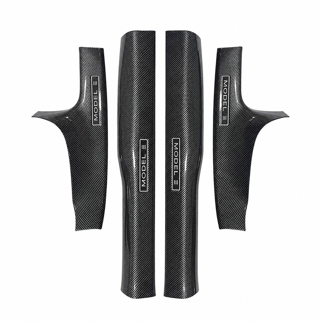 4pcs Door Sill protector- Tesla Model 3 - Highland - CF Pattern-2.png