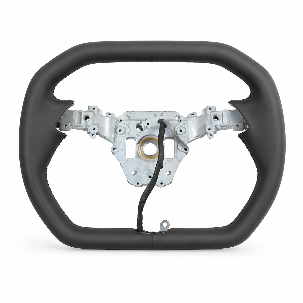Yoke Steering Wheel Frame for Tesla Model Y Juniper 2026+ (Black/White, Cybertruck Inspired)
