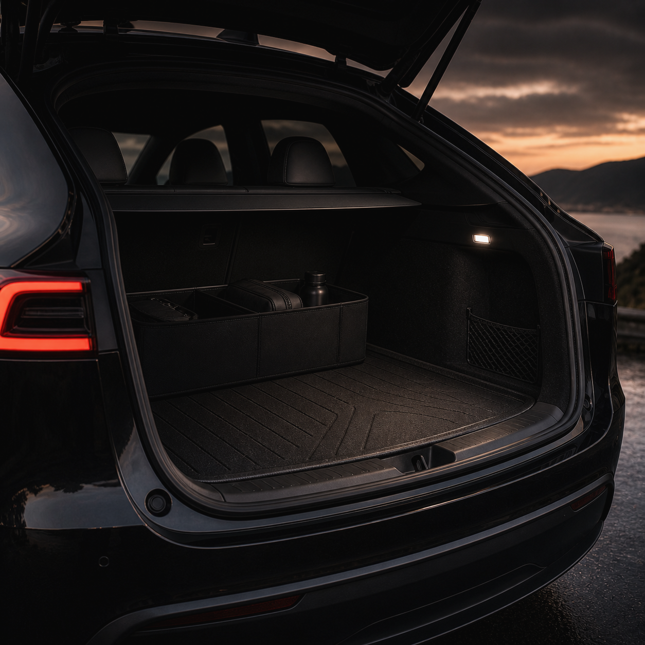 tesla model y juniper storage