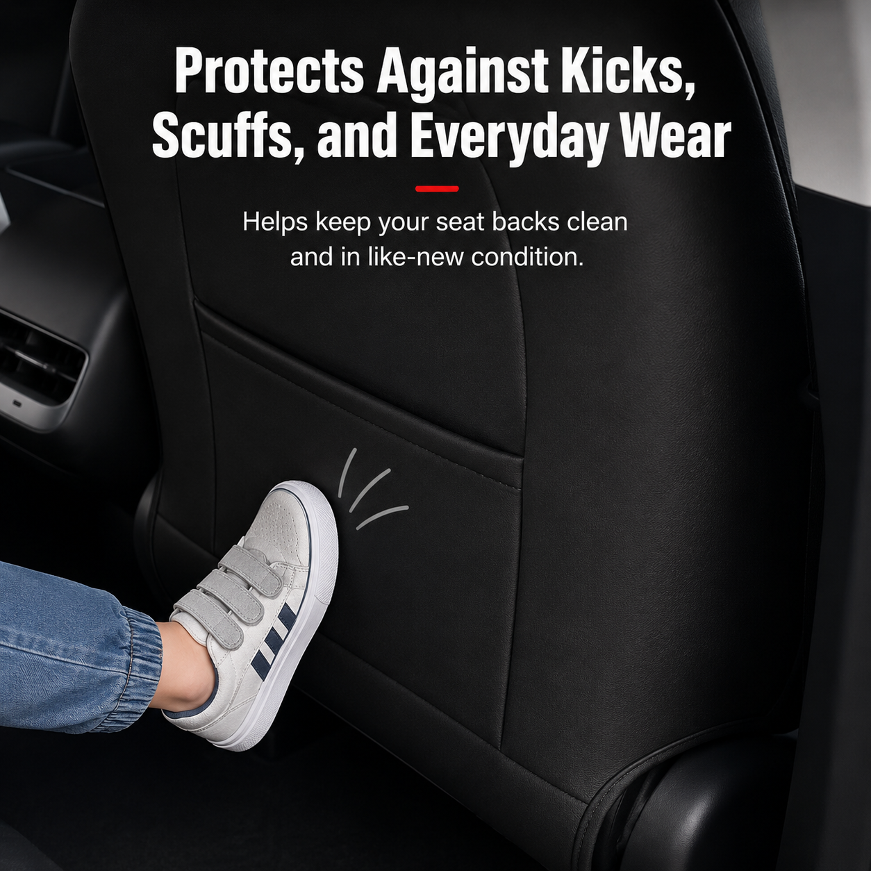 Seat back-kick protector-tesla model y and 3 - highland-juniper-3.png