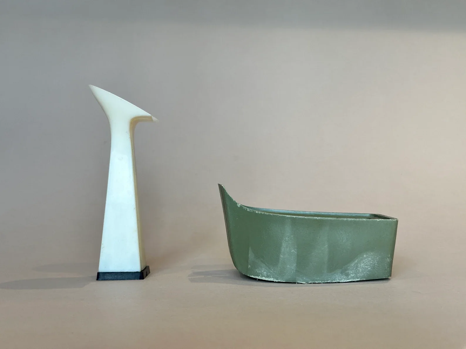 Square toe platform and square heel set