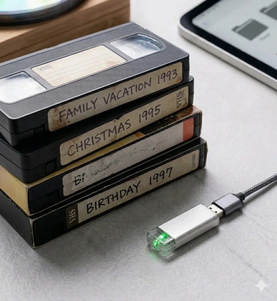VHS/Hi8 Tapes