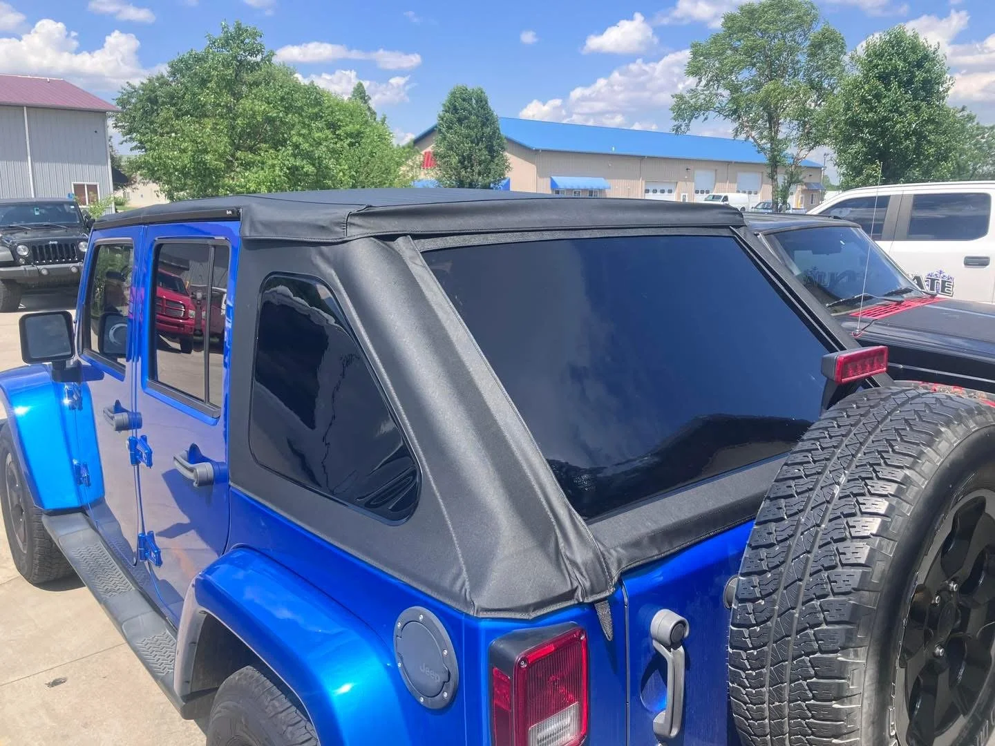 Customized truck or Jeep with accessories in Columbus, IN