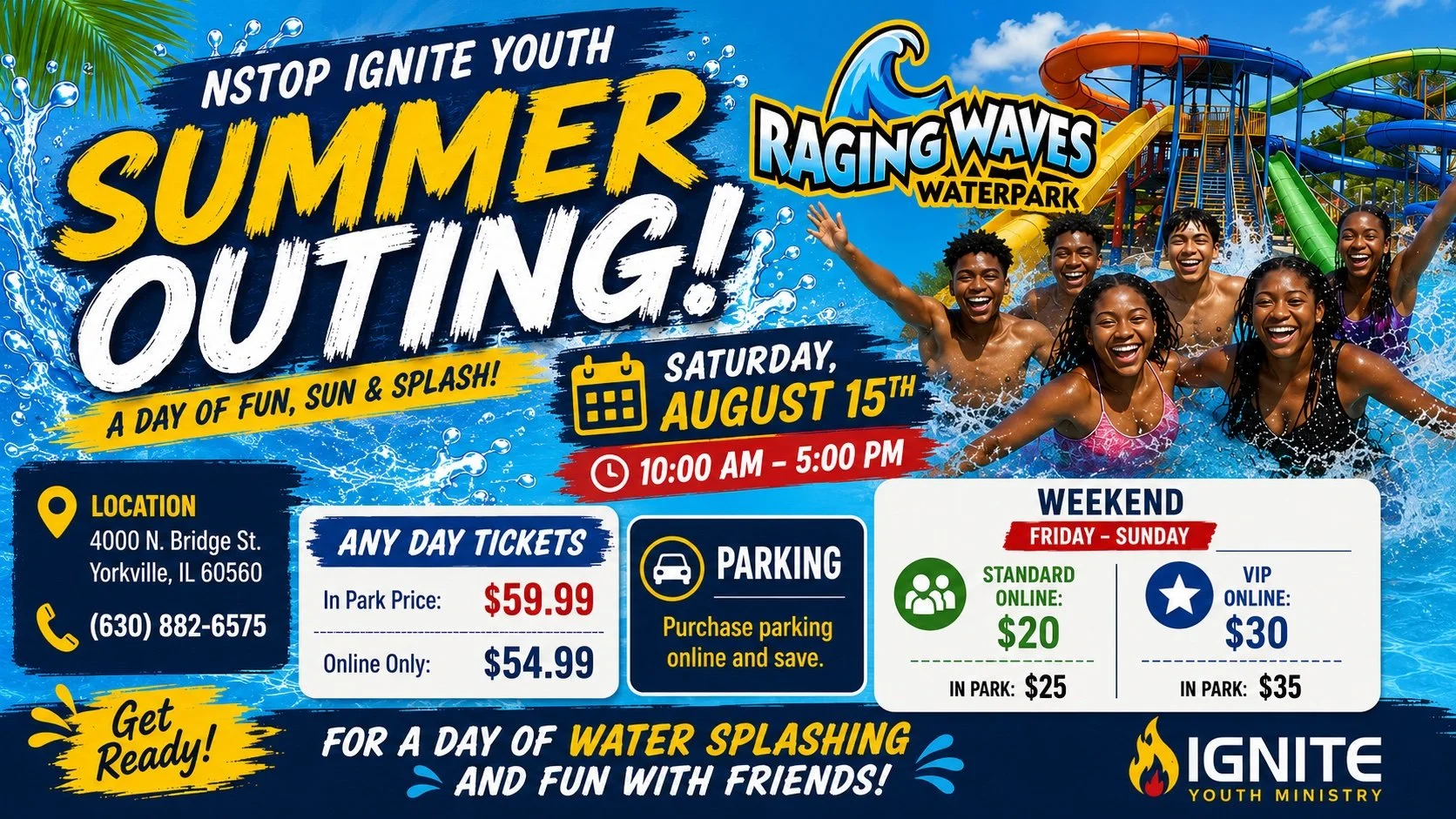 RAGING WAVES - SUMMER OUTING