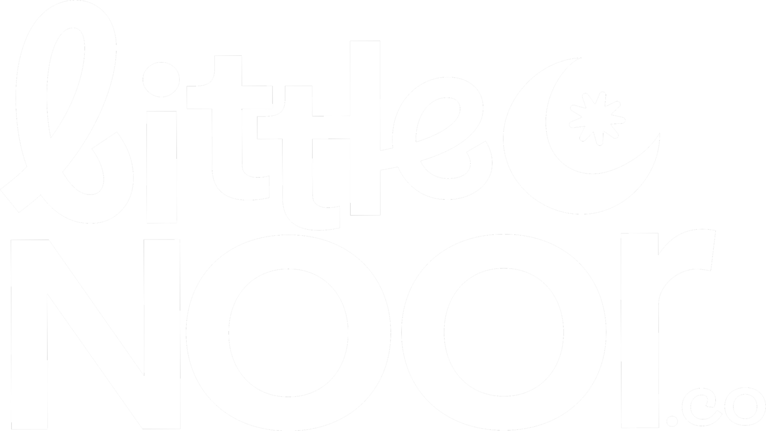 Black background with the words "VITITELLE ROOM" written in bold white letters, with a small white asterisk inside an elongated moon shape replacing the dot in the letter "i".