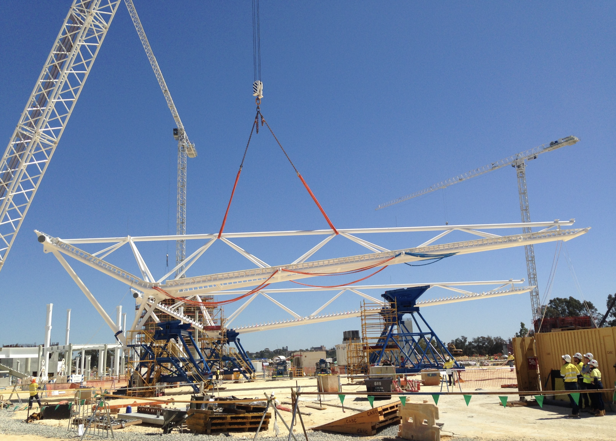 Image of Perth Stadium construction