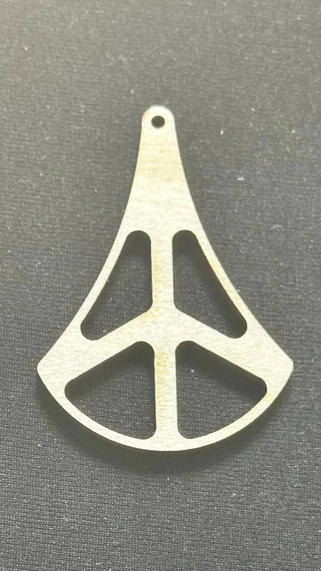 Peace Droplet Small 70s Mod Earrings