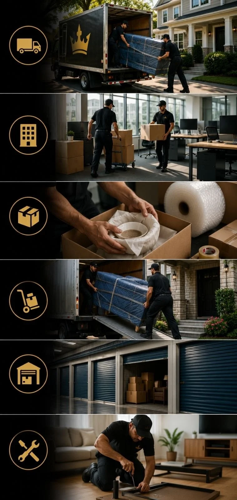 Full service movers in Auburn Washington offering packing loading junk removal and local moving services
