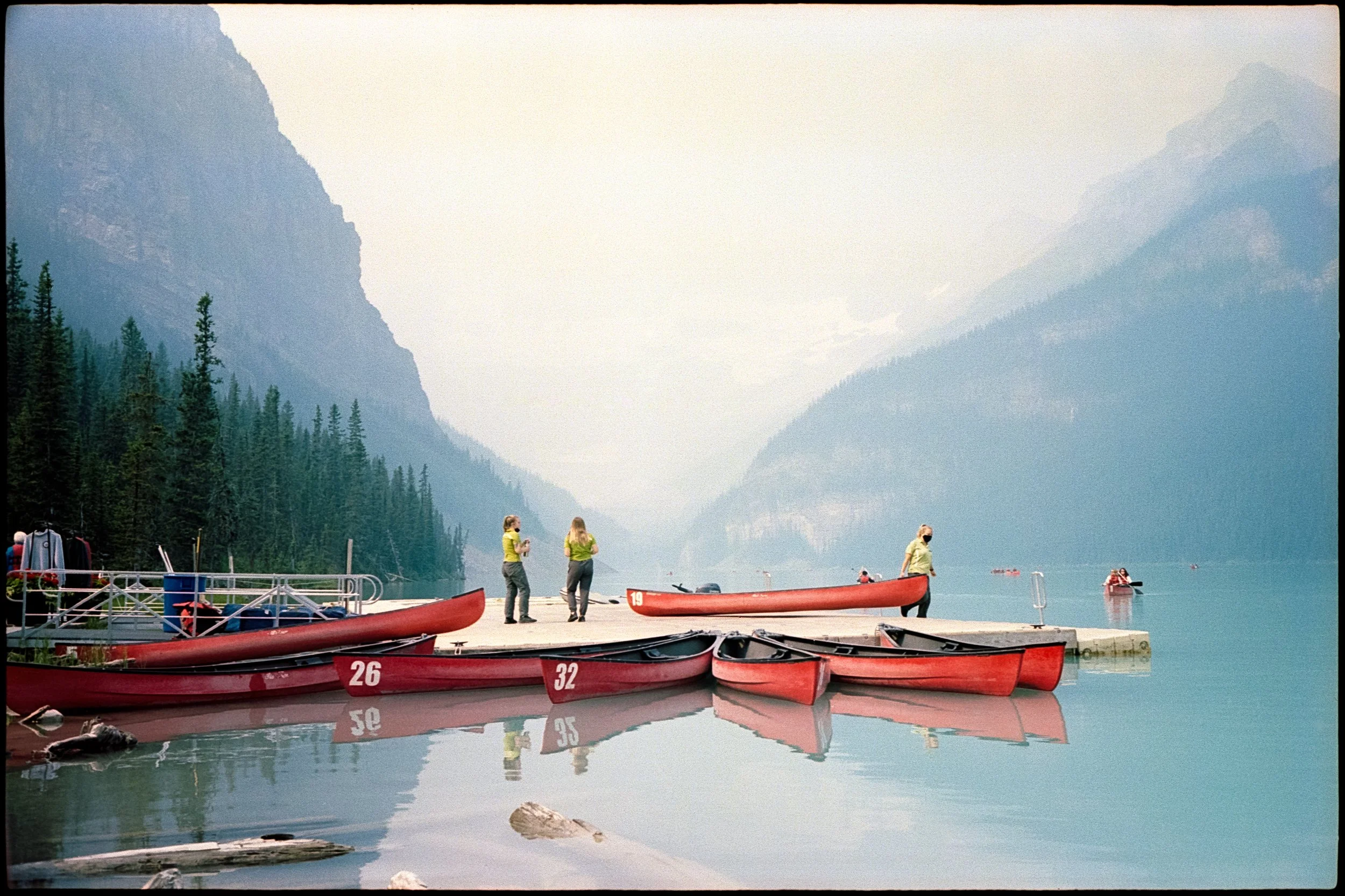 Wildfire Season, Lake Louise, Alberta, 2021