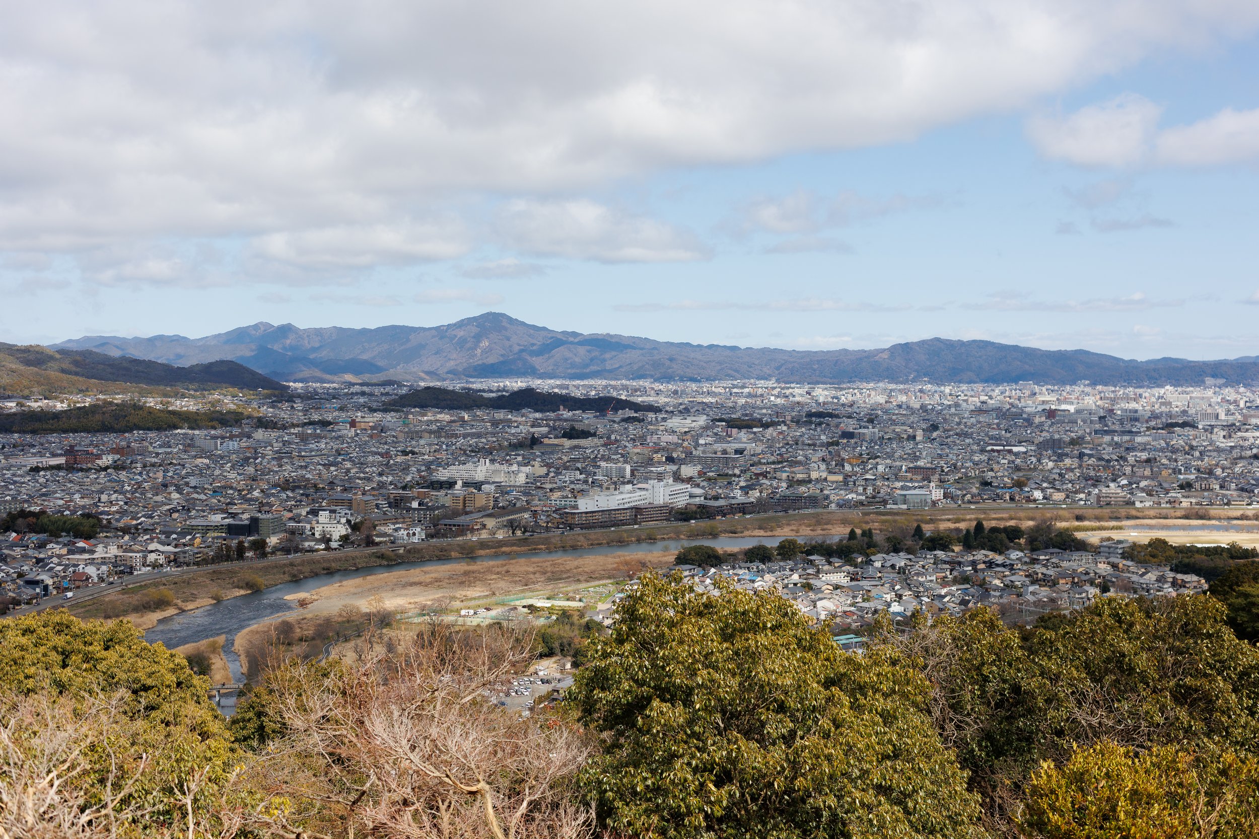 View of Kyoto from Mount Arashiyama