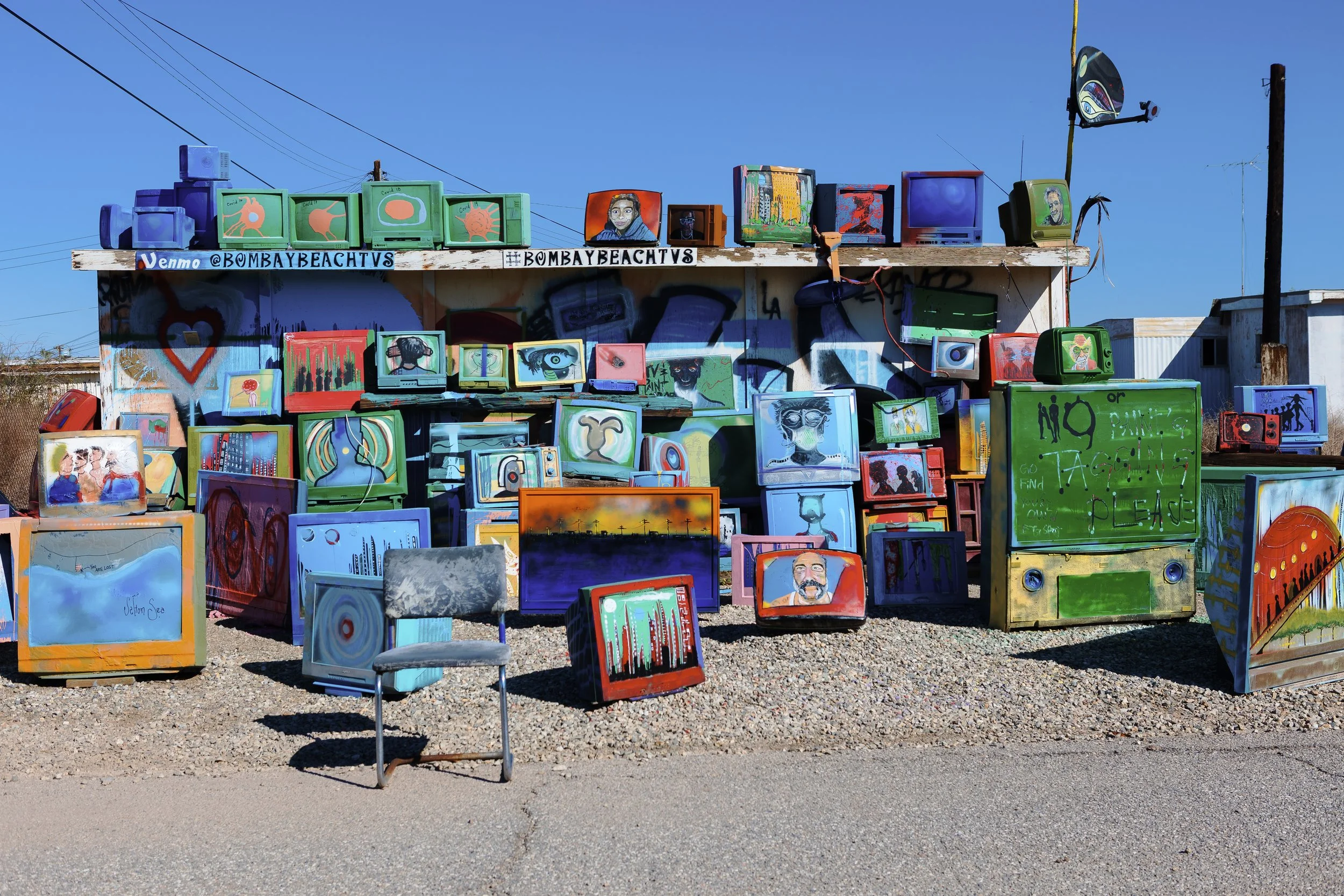 Bombay Beach, Salton Sea, California, 2022
