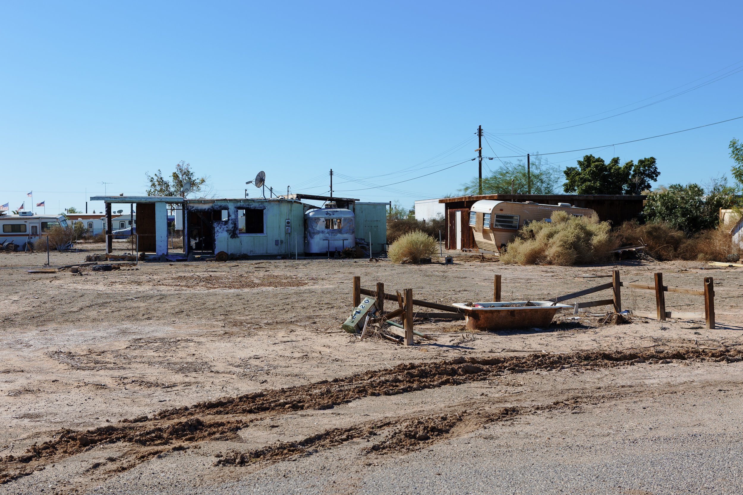 Bombay Beach, Salton Sea, California, 2022
