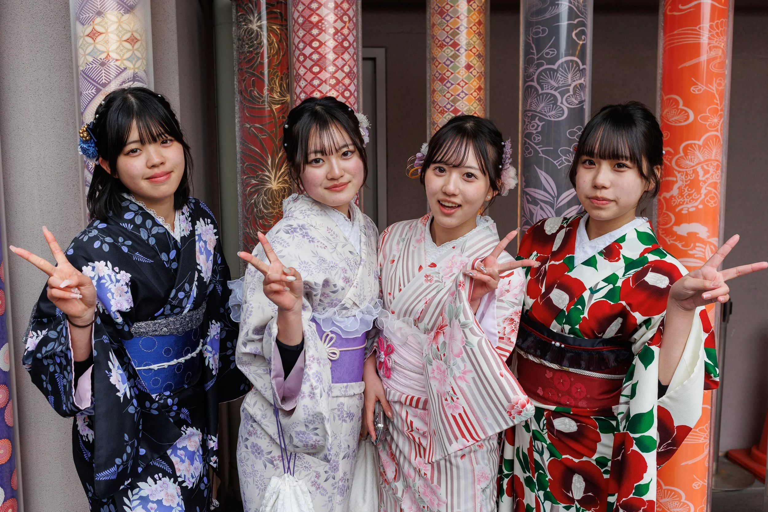 Kimonos, Kyoto