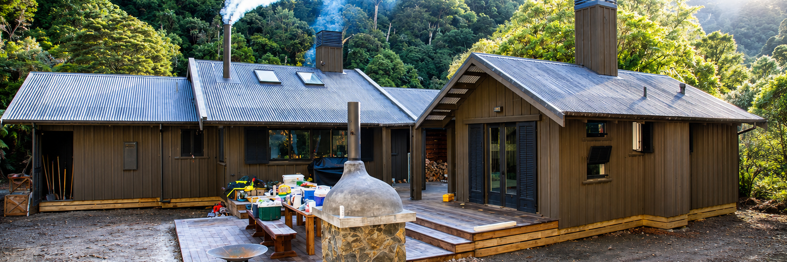 Off-Grid Fishing Lodge