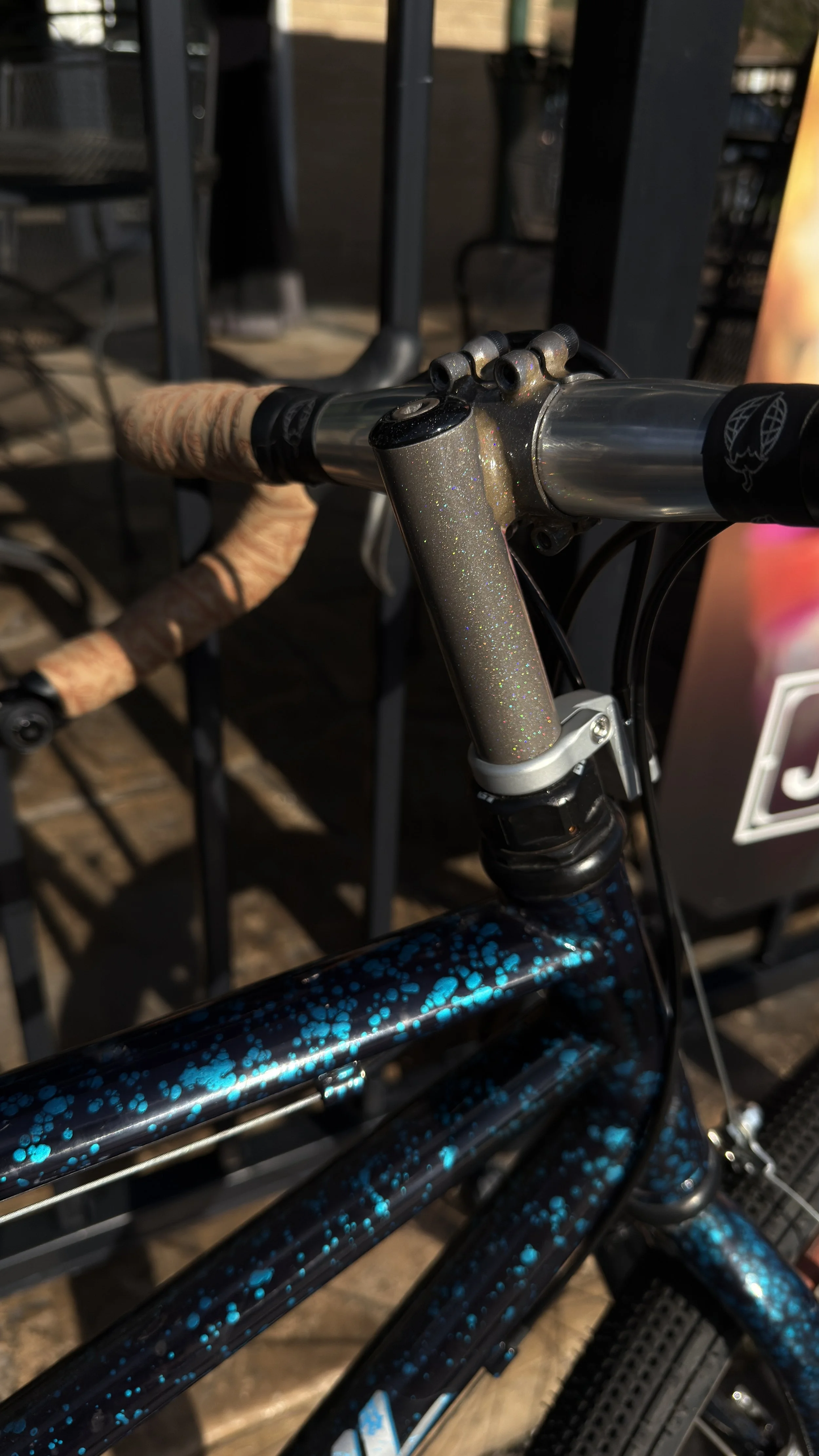 worm bicycle fabrication framebuilding custom stinky quill stem 4130 chromoly steel  handmade