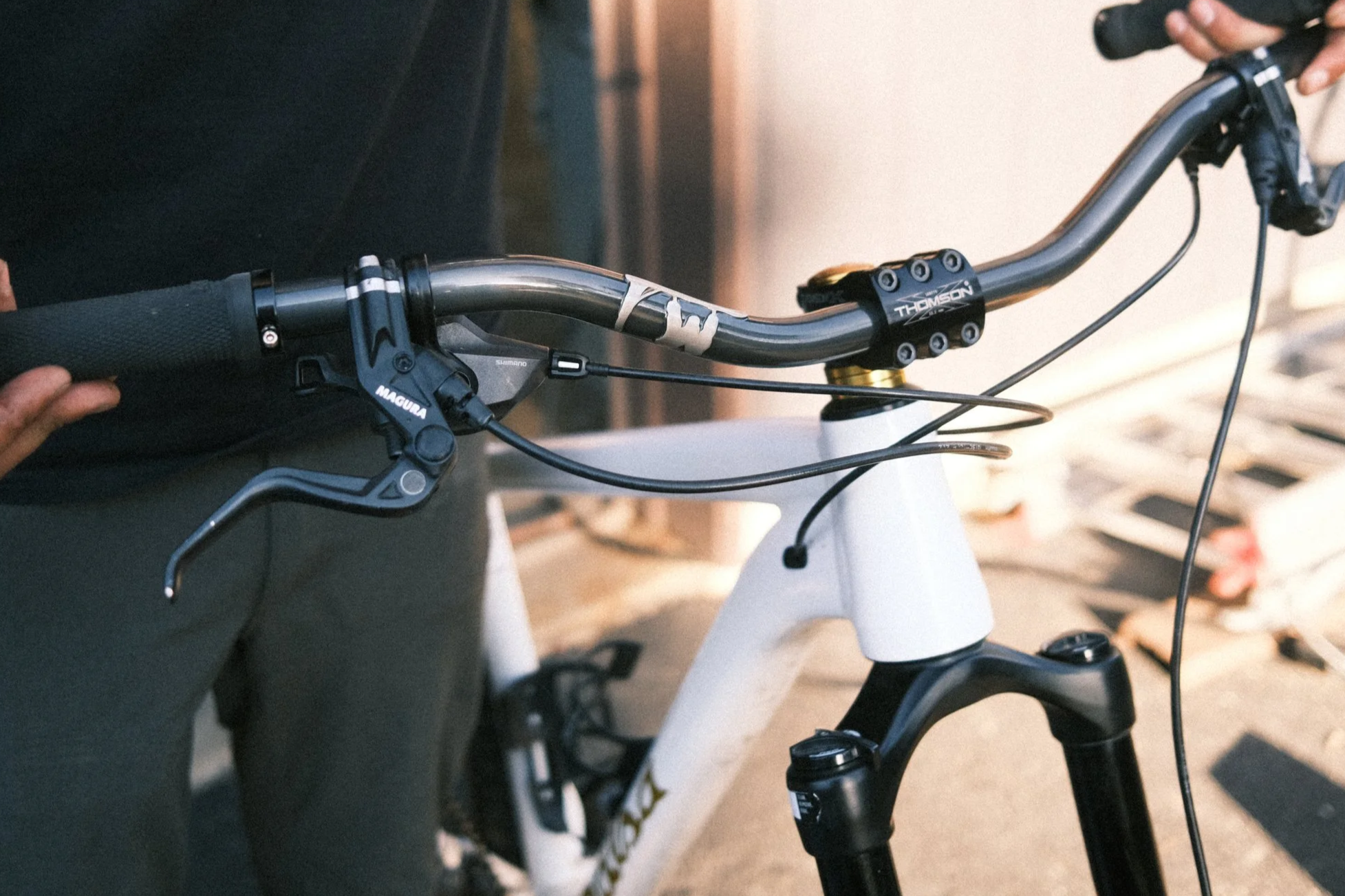 worm bicycle fabrication custom 4130 chromoly steel handlebar WB02 handmade framebuilding