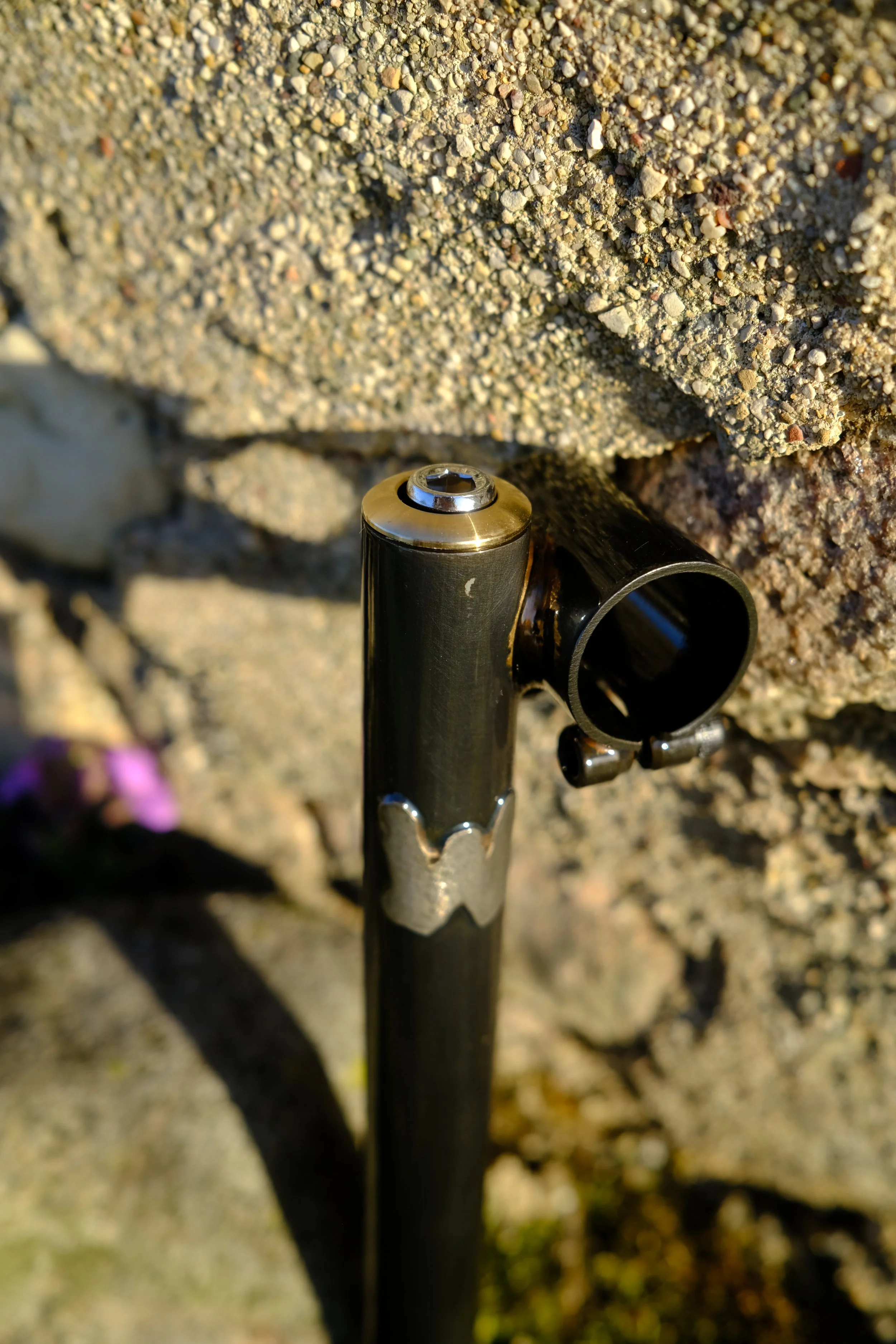 worm bicycle fabrication framebuilding custom stinky quill stem 4130 chromoly steel  handmade