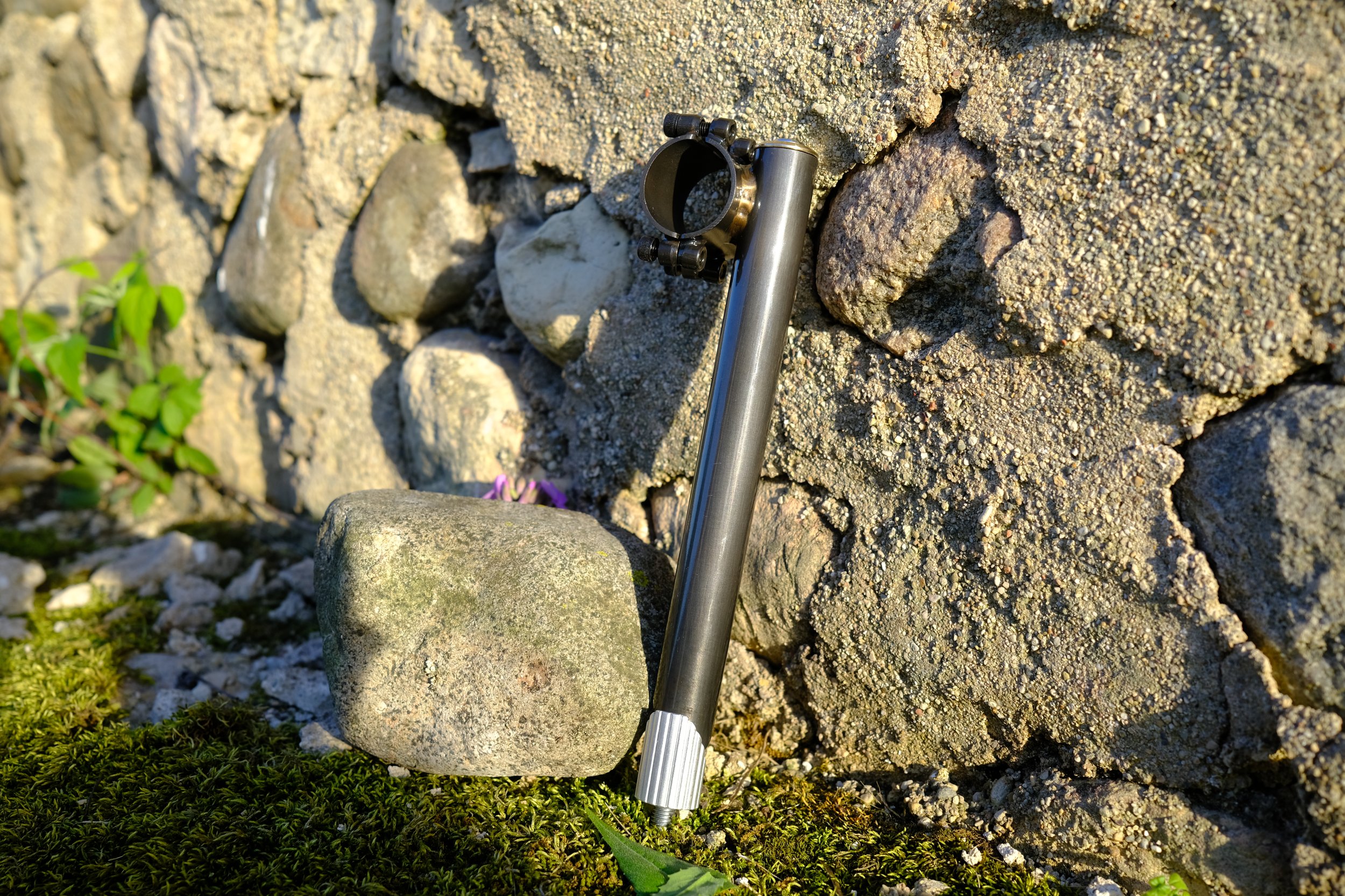 worm bicycle fabrication framebuilding custom stinky quill stem 4130 chromoly steel  handmade