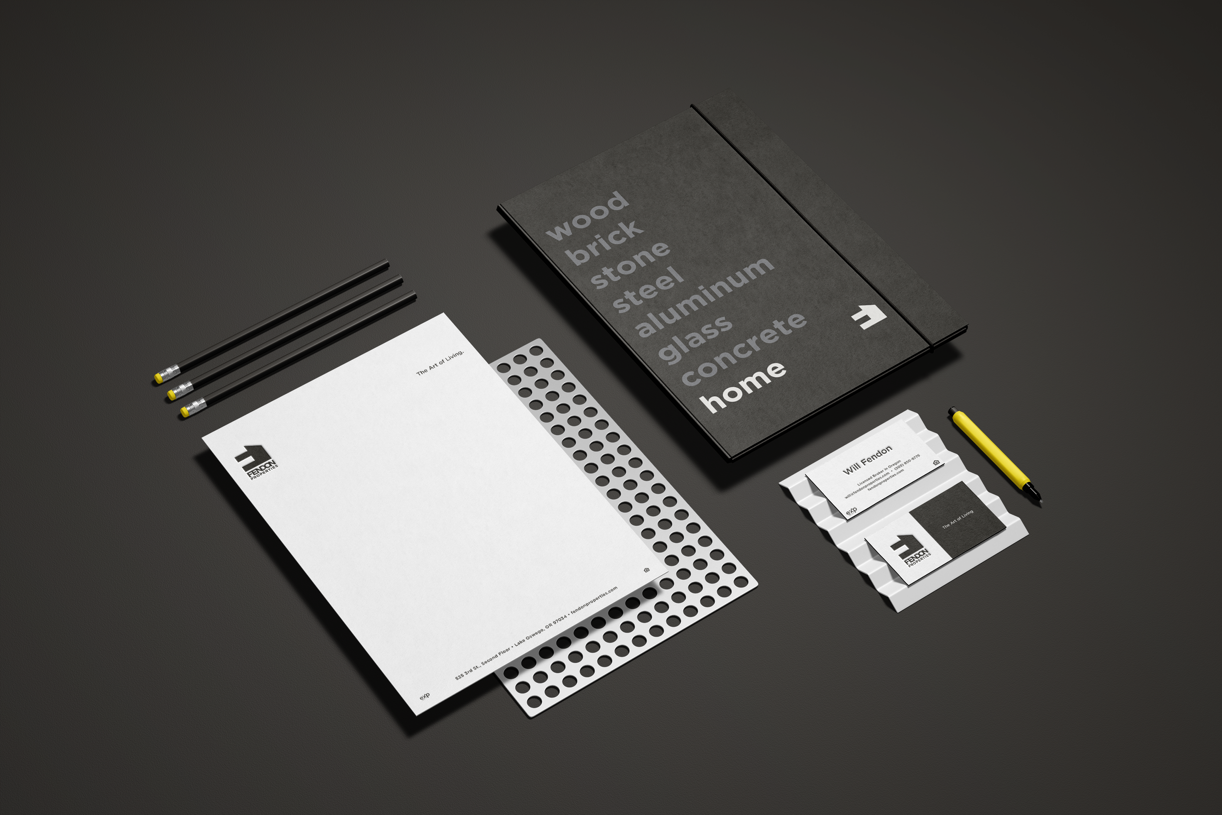 A branding package for Fendon Pr