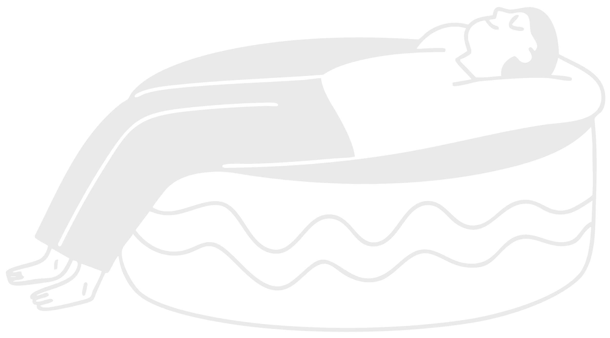 Illustration of a man laying on his back on a large cushion.
