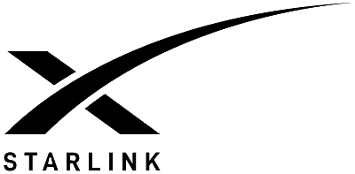 Starlink logo with stylized swoosh