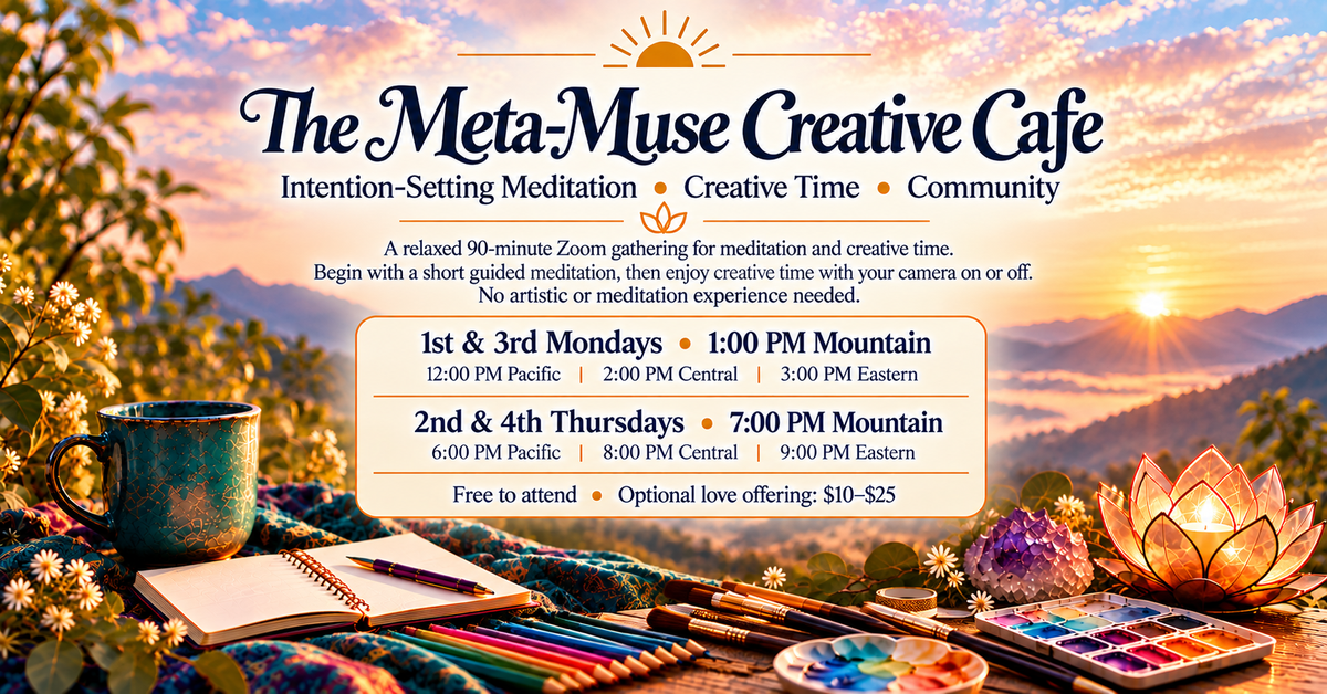By Donation or Free - Meta-Muse Creative Cafe Registration