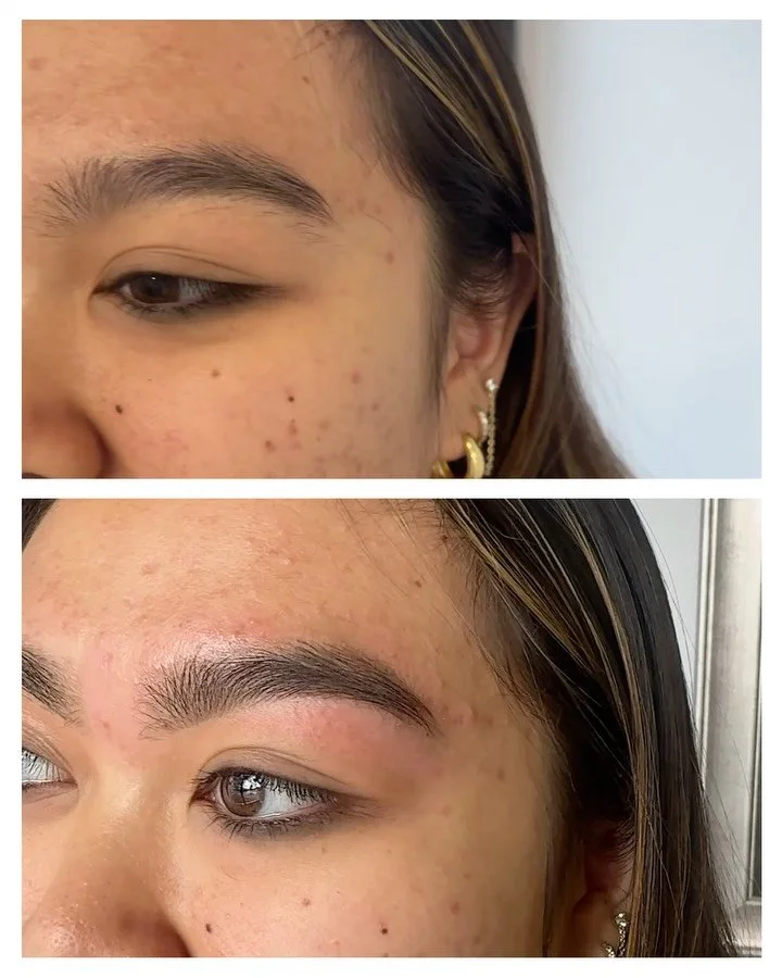 Softly sculpted + naturally defined
A brow wax &amp; tint can make such a difference by adding shape, depth, and balance without looking overdone #waxandtint #lafyettecolorado #browartist