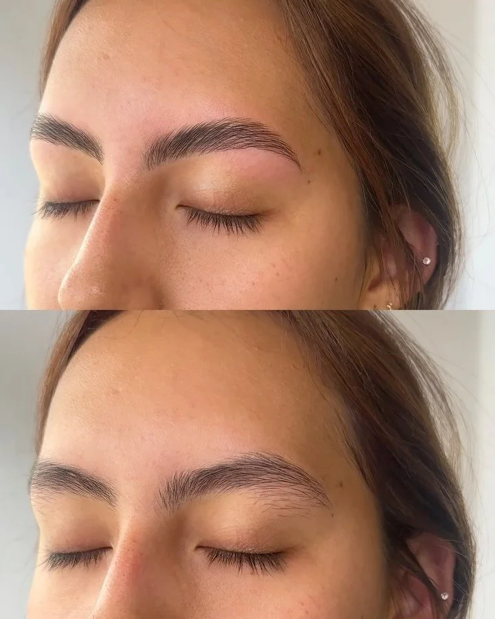 POV: The brow appointment you should&rsquo;ve booked sooner 🤍 Lamination and Tint #browsbrowsbrows #lafayetteco #lamination
