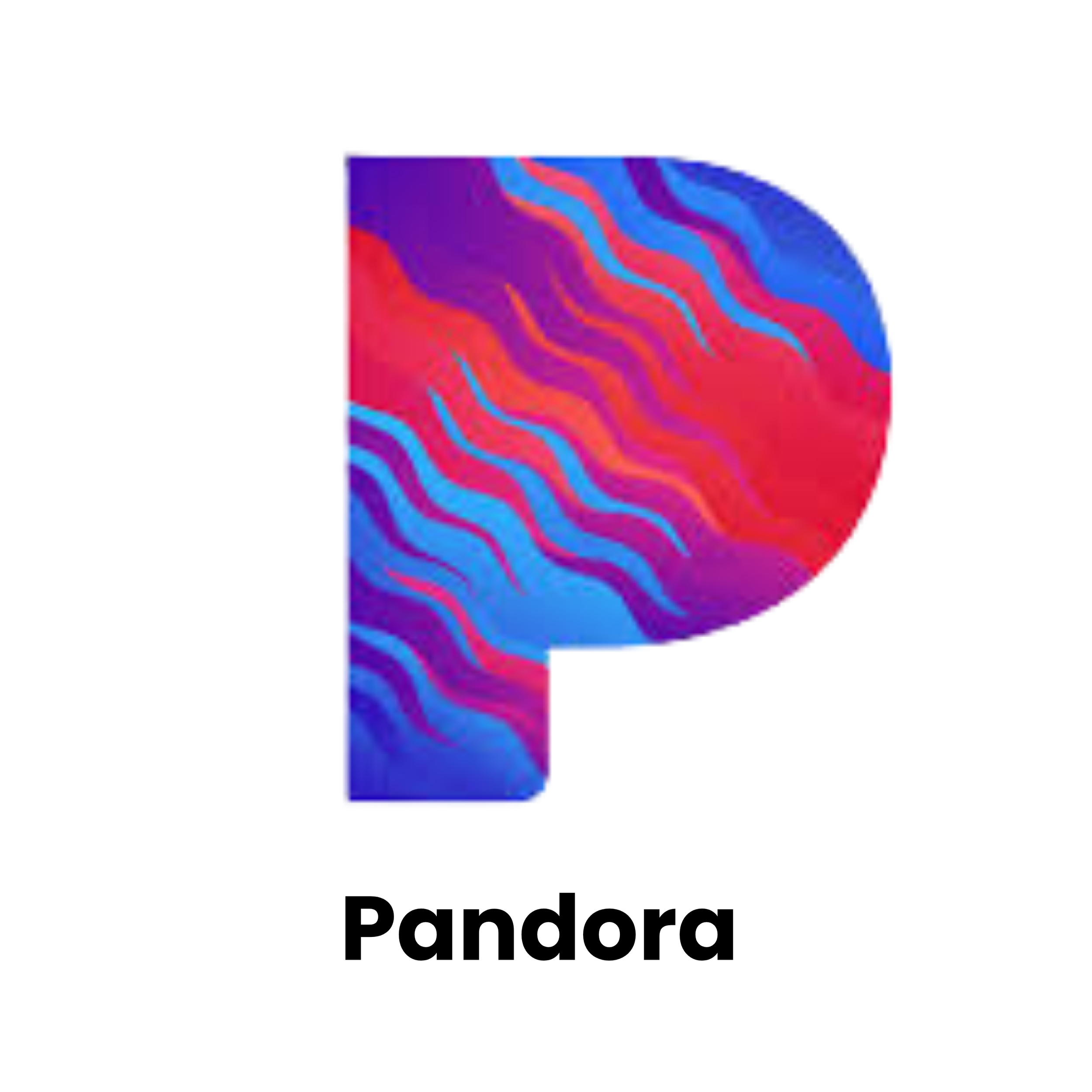 Colorful abstract digital art with curving lines in blue, purple, red, and orange hues.