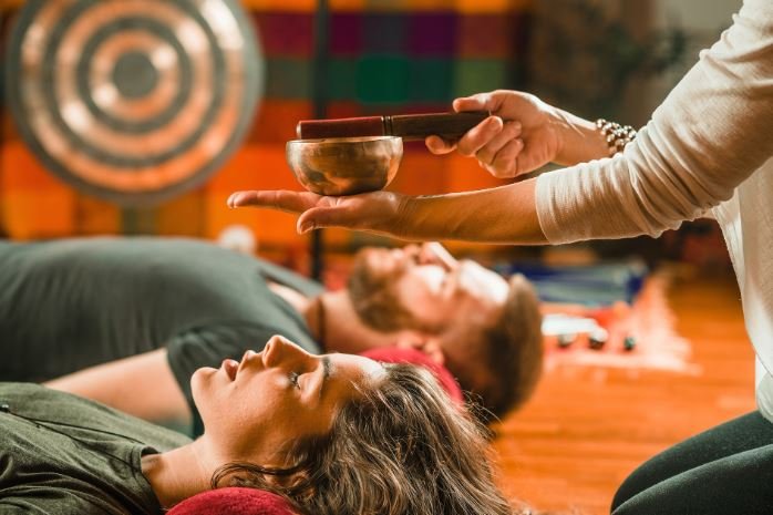 Gong sound bath