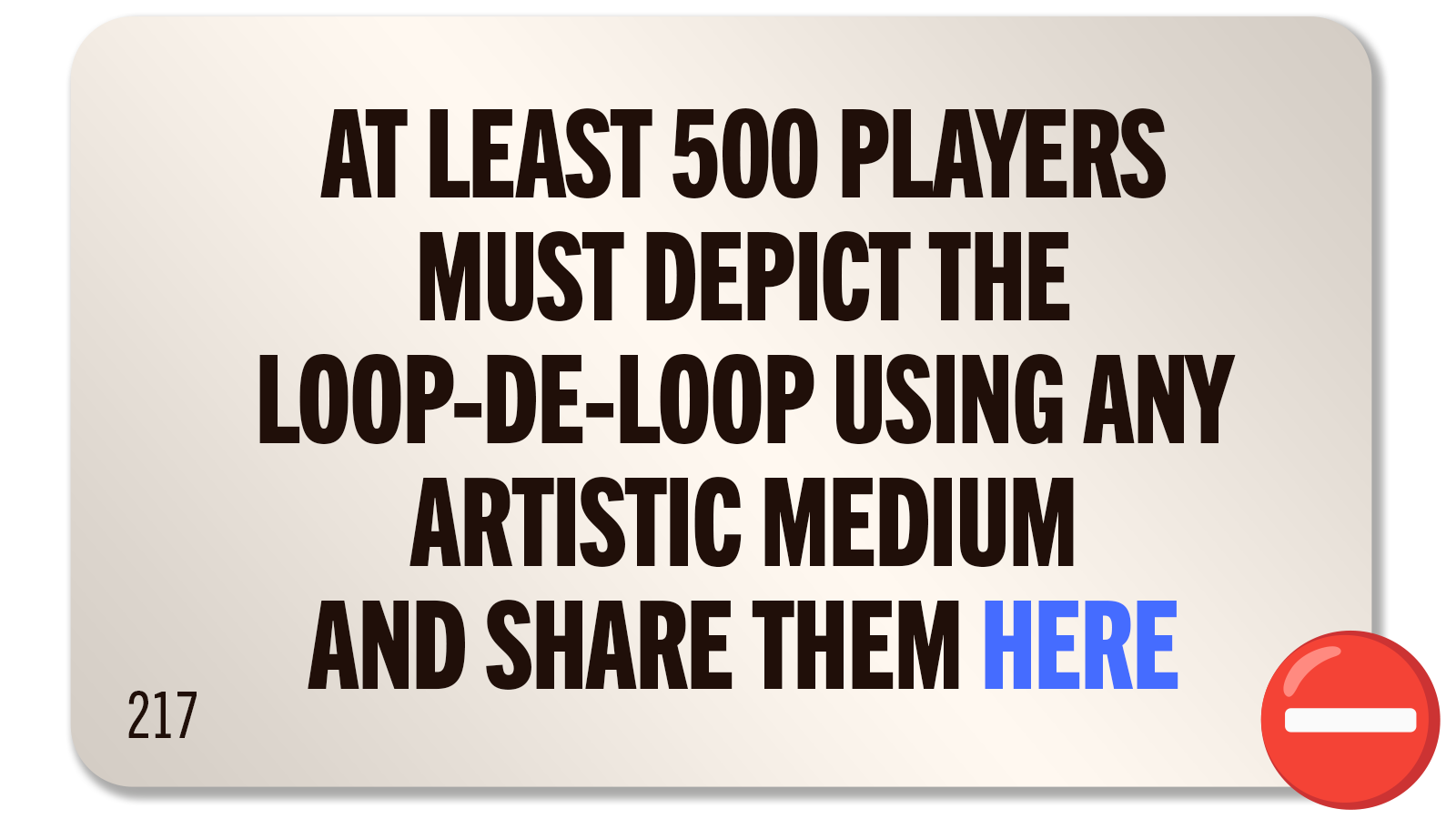 CHALLENGE 217: LOOP DE LOOPS