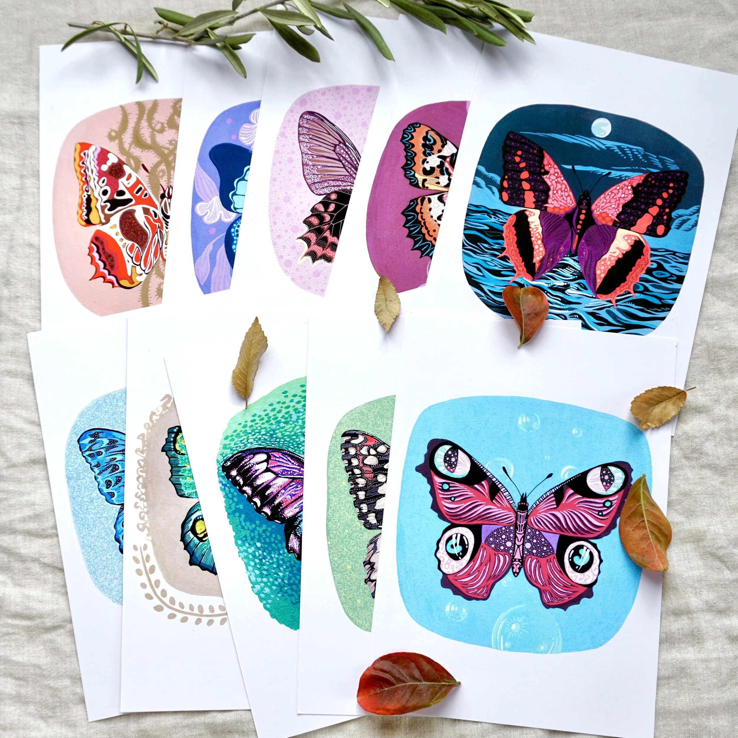 Butterfly Art Prints Full Collection