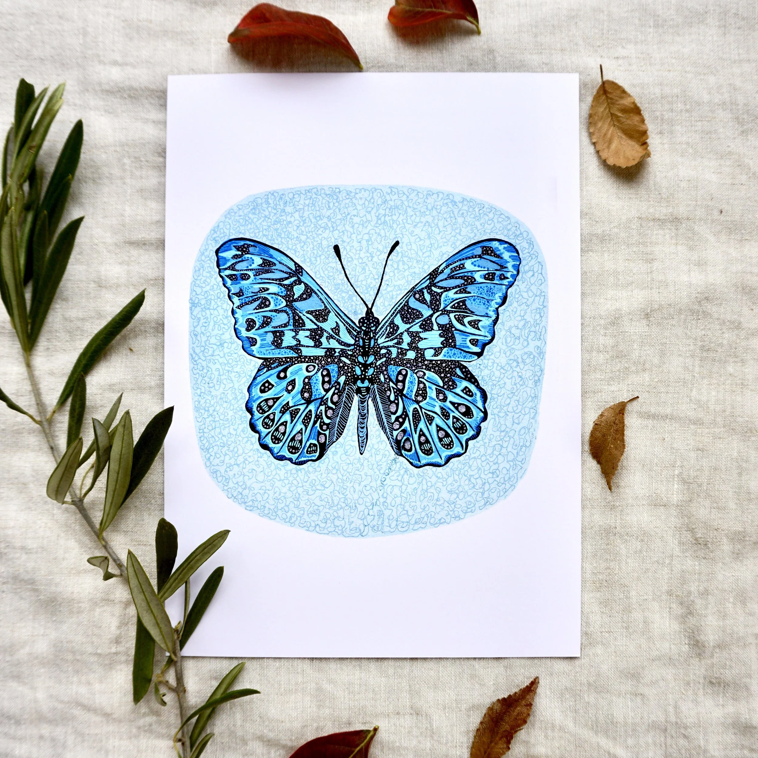 Butterfly 002 Art Print