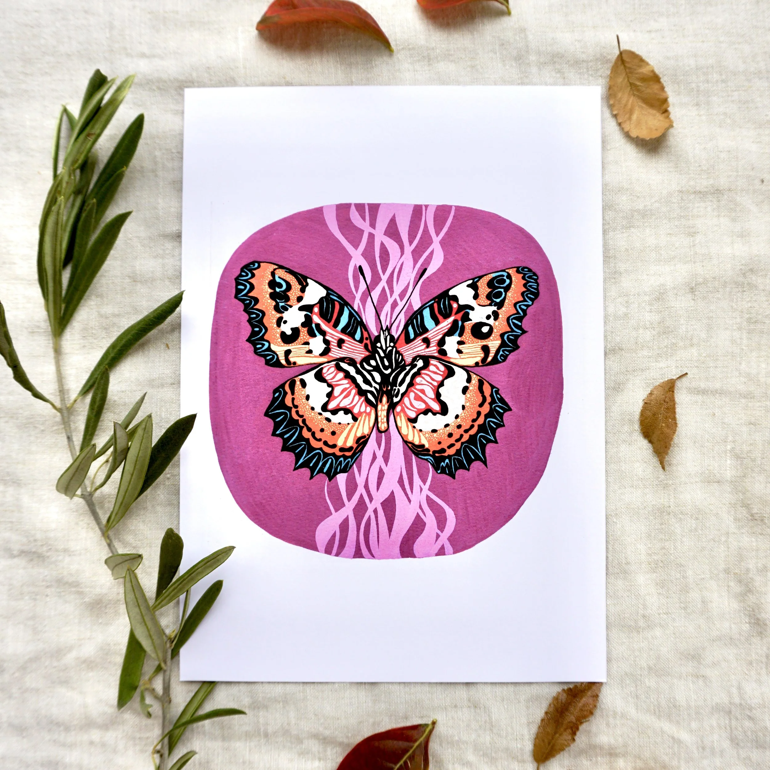 Butterfly 006 Art Print