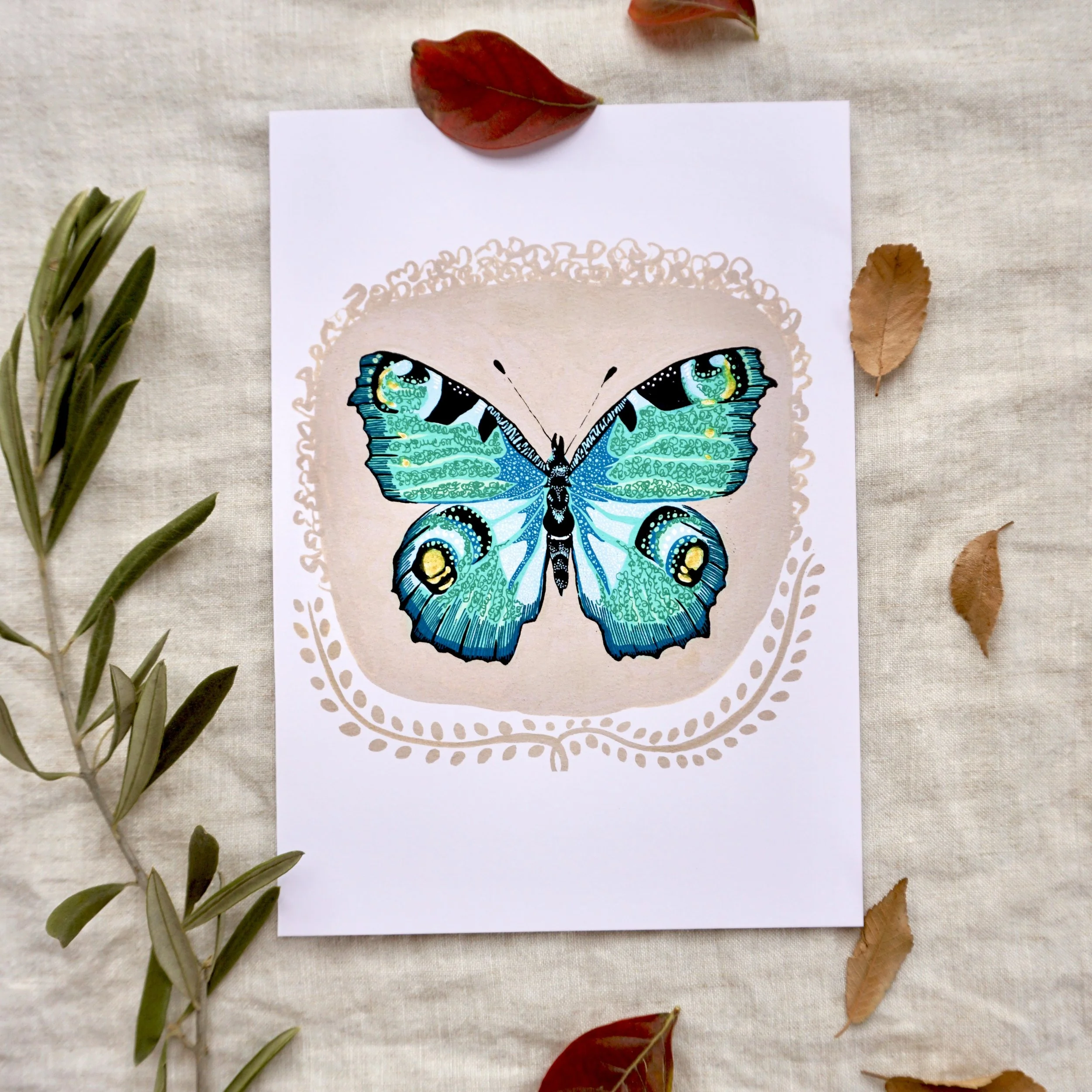 Butterfly 003 Art Print