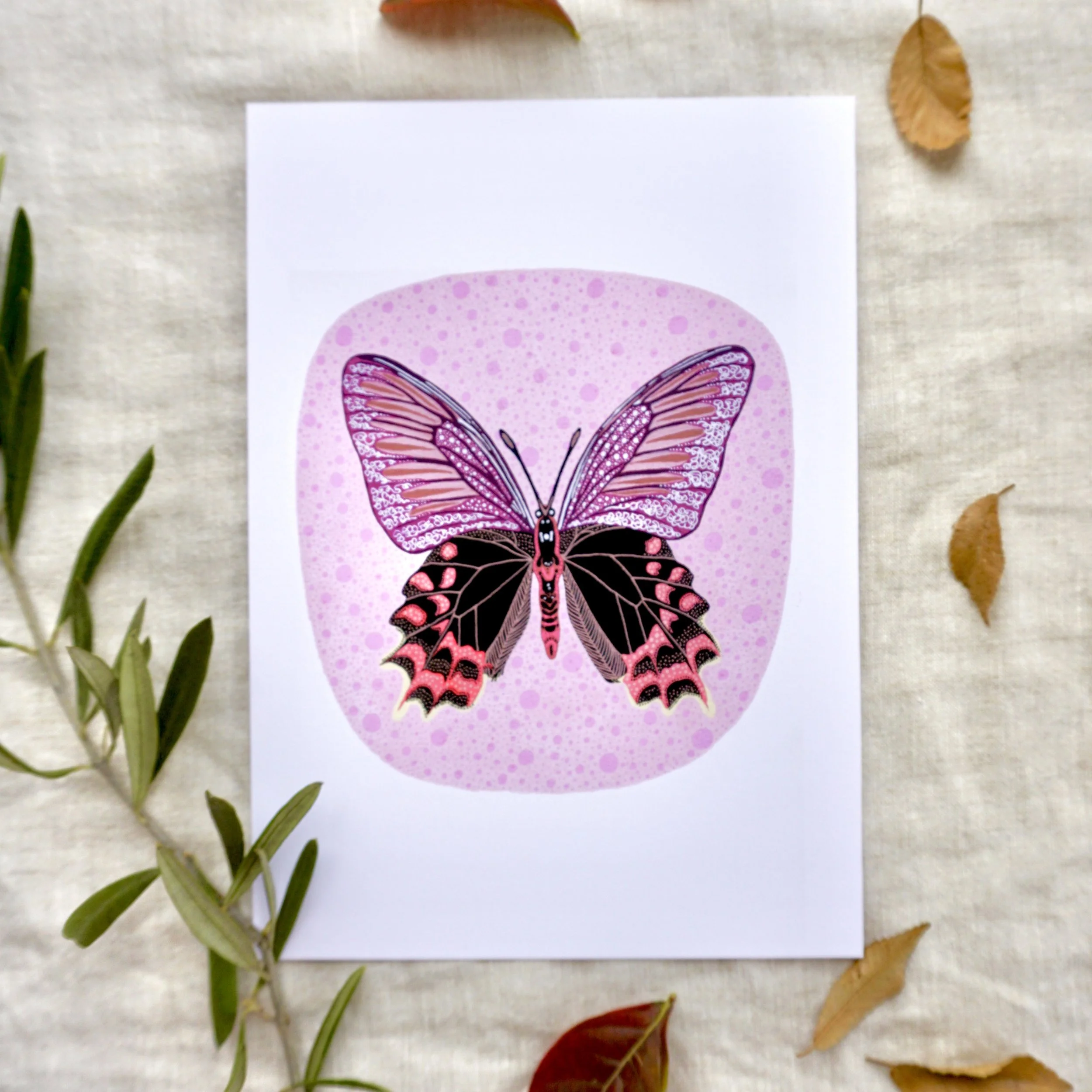 Butterfly 005 Art Print