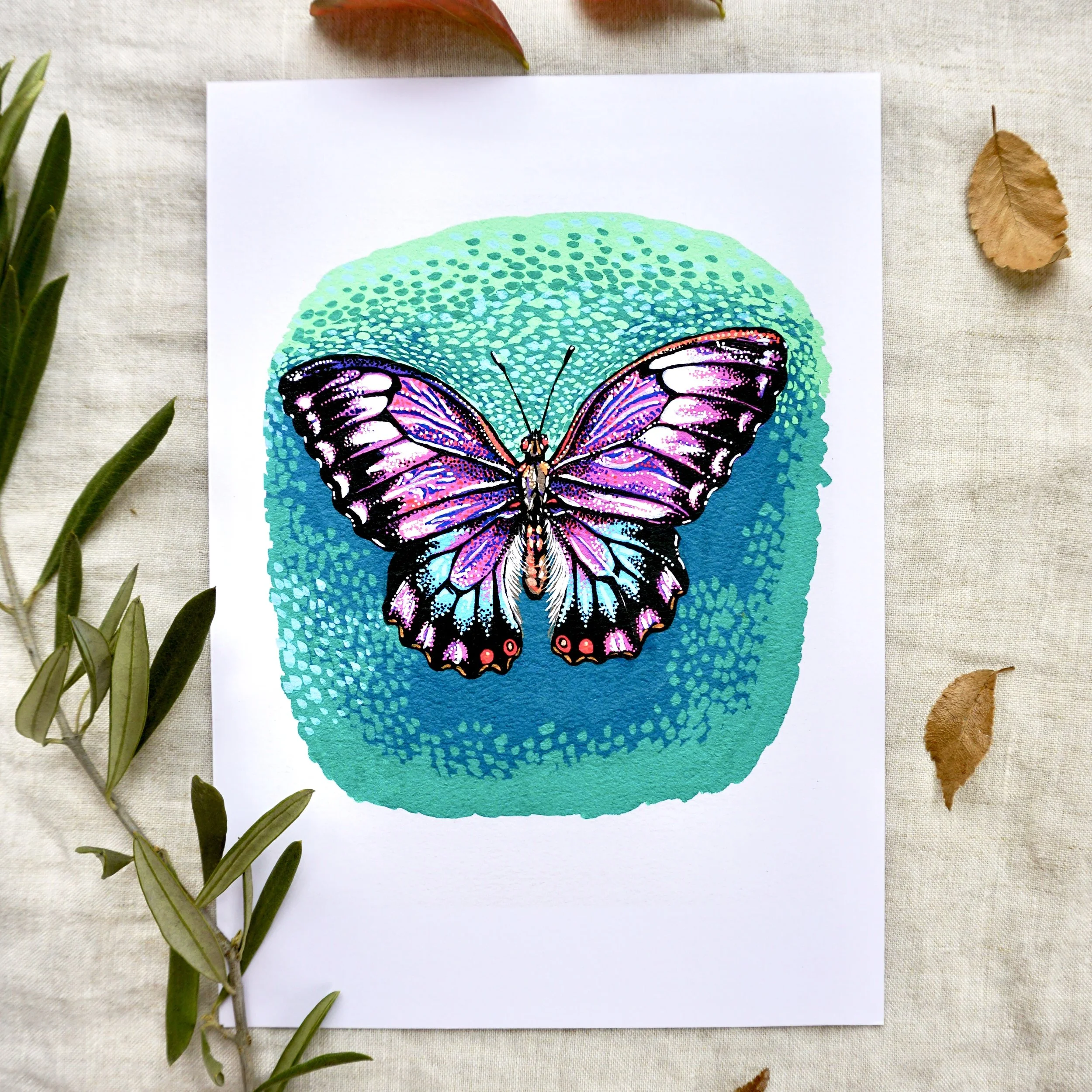 Butterfly 008 Art Print