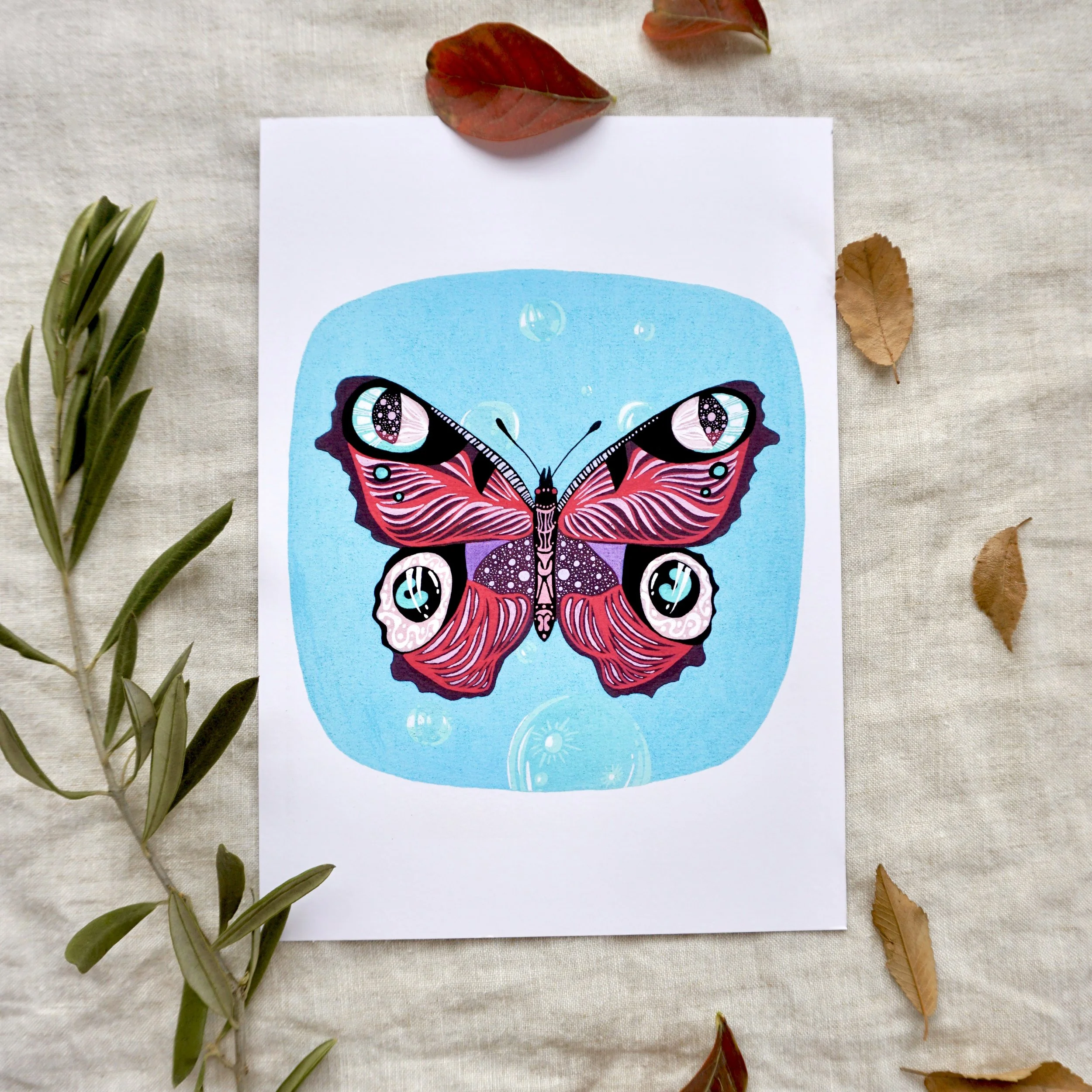Butterfly 010 Art Print