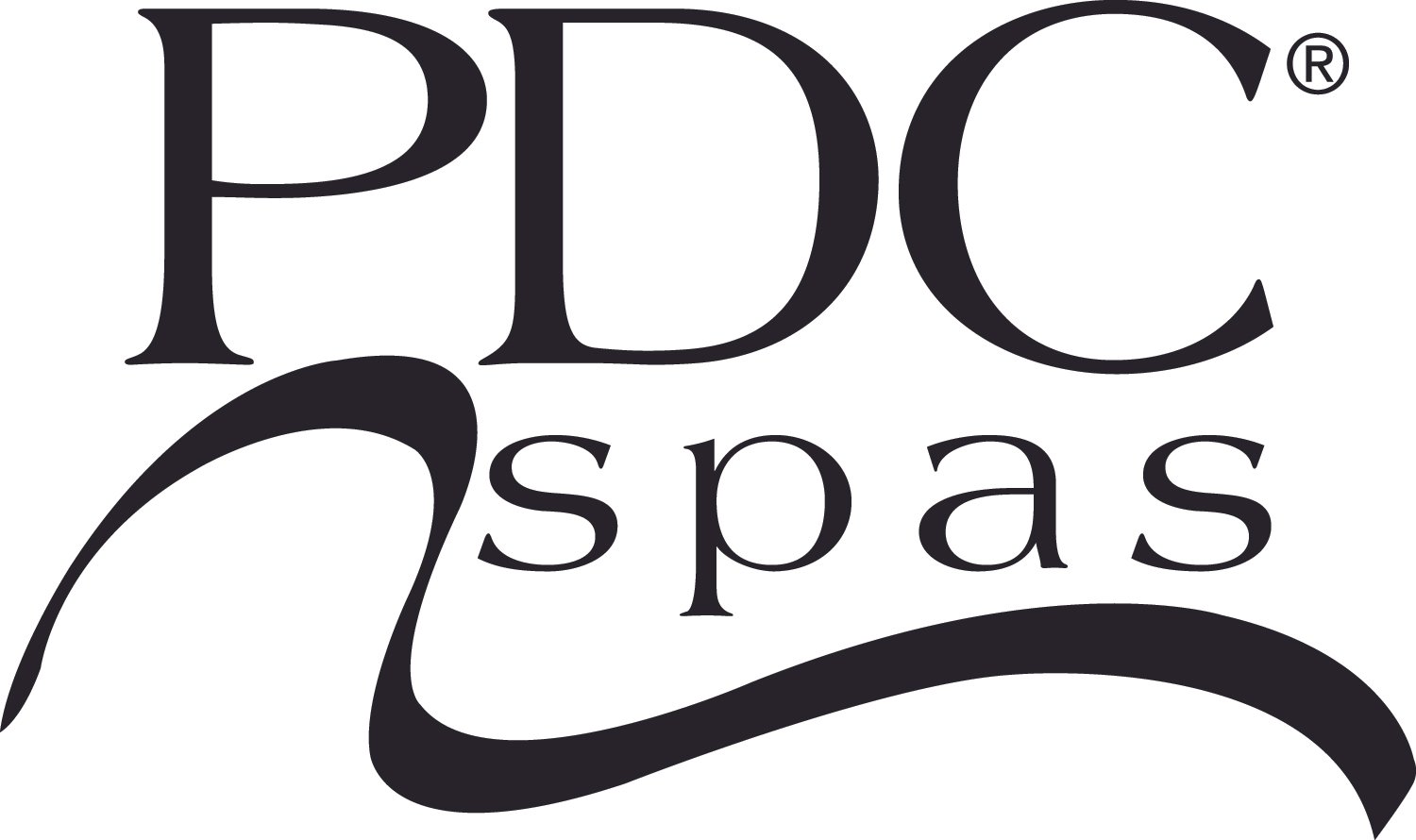 Logo of Eden Spas with the words 'Eden Spas' in black text on a white background.